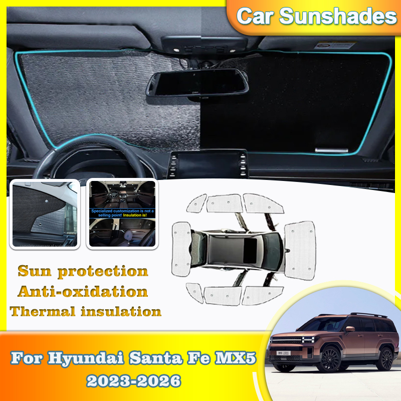 Car Accessories Xmas - For Hyundai Santa Fe MX5 2023
