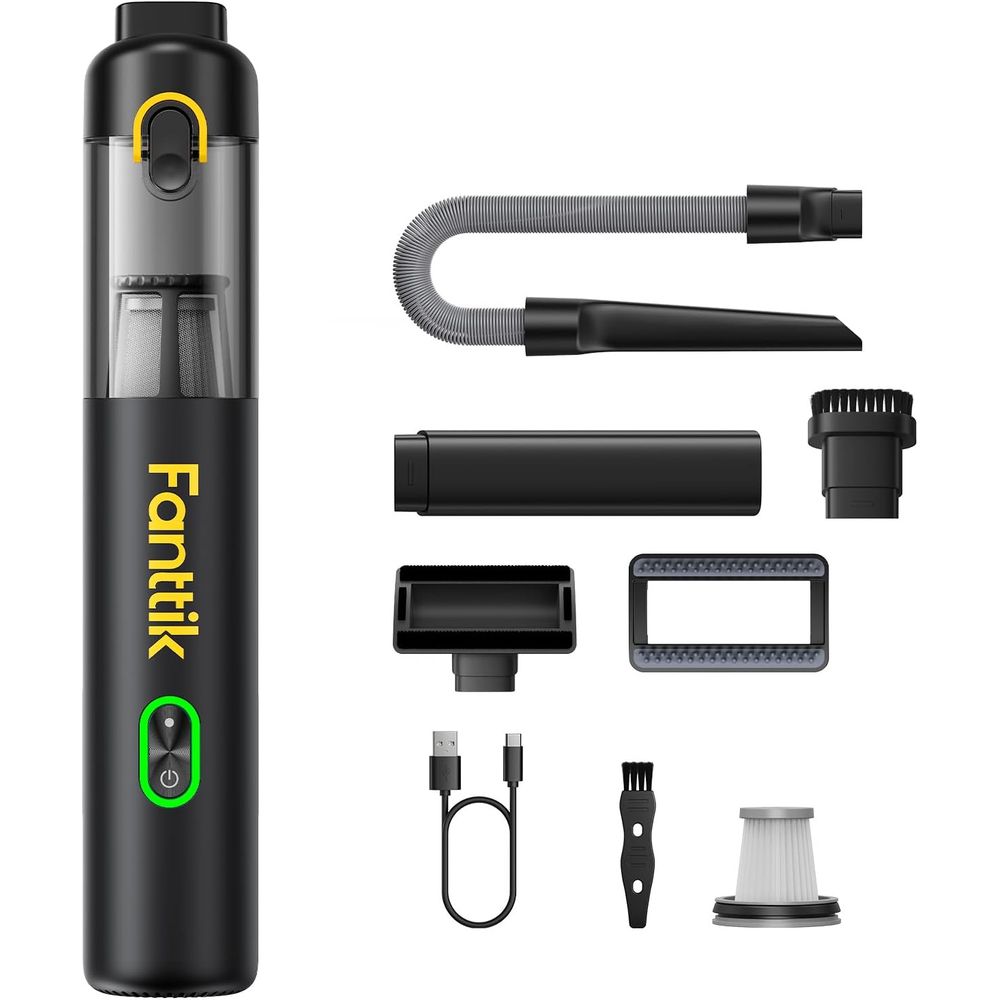 Car Vacuum Cleaner - Portable Mini Vacuum Cleaner, 13000pa Suction,