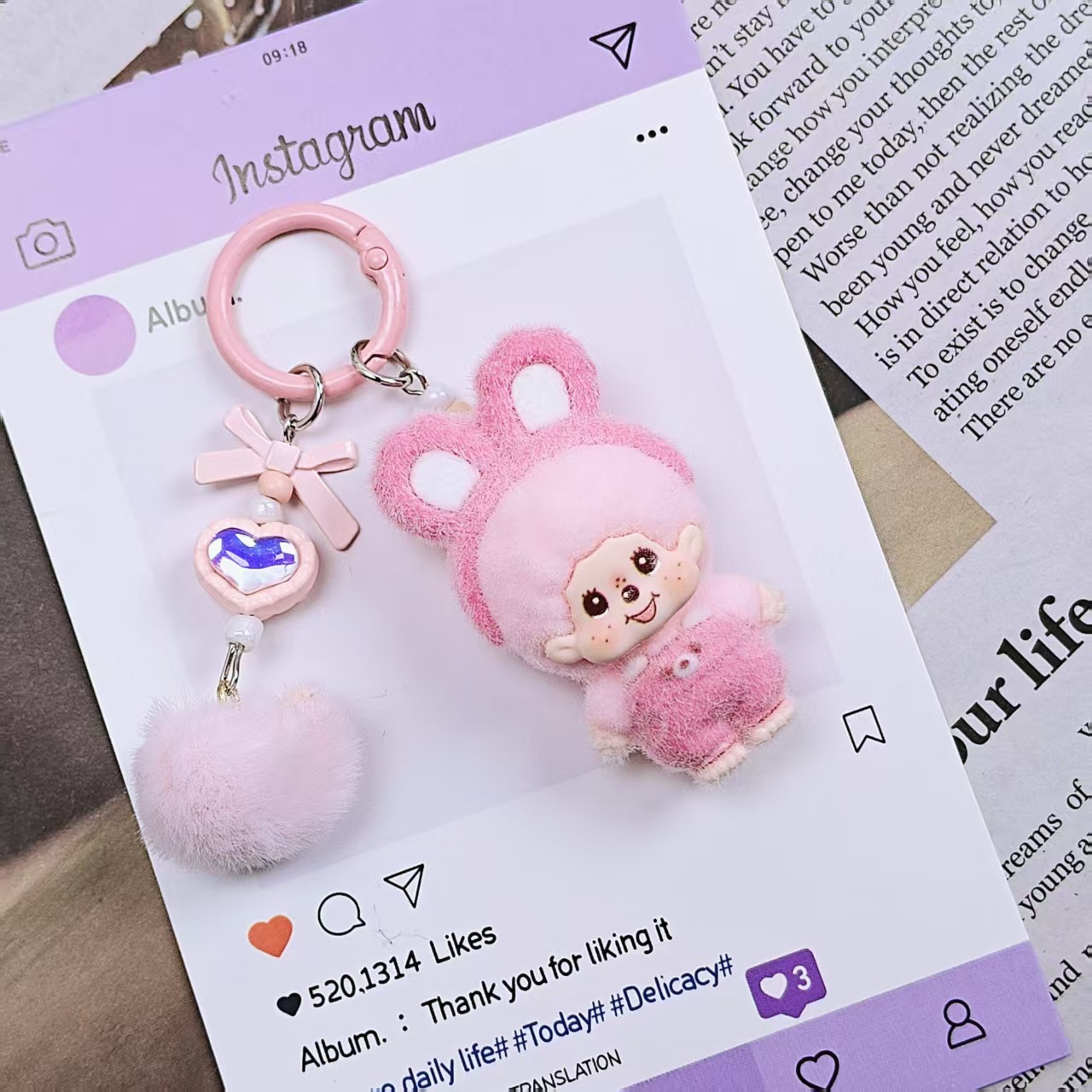New model Monchhichi Keychain  - đánh giá và giá Car Accessories Xmas