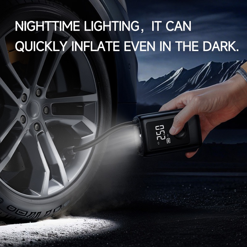 Mini Car Tire Pump Electric In - đánh giá và giá Car Portable Tire Inflator