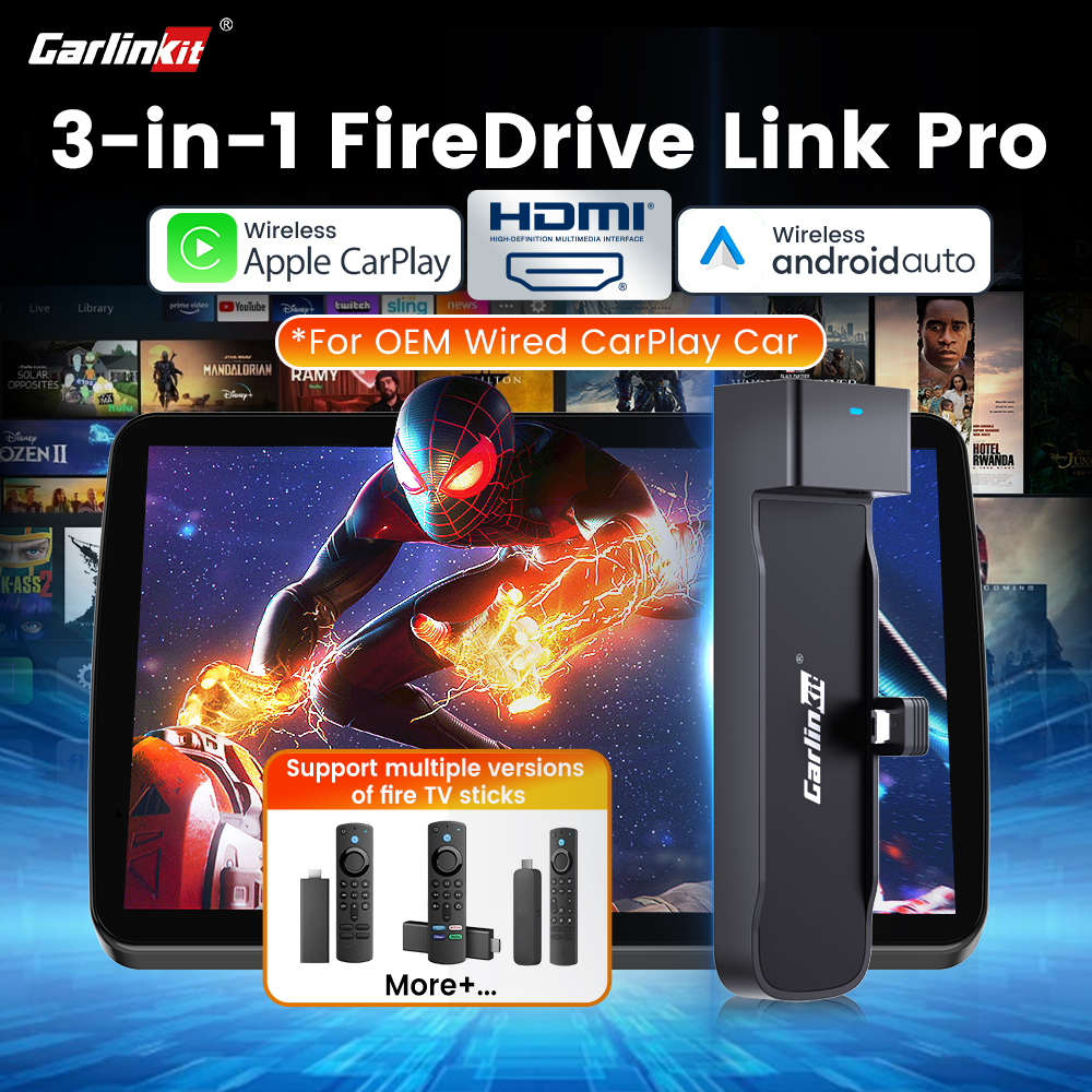 CarlinKit FireDrive Link Pro W - đánh giá và giá Car Accessories Amazon