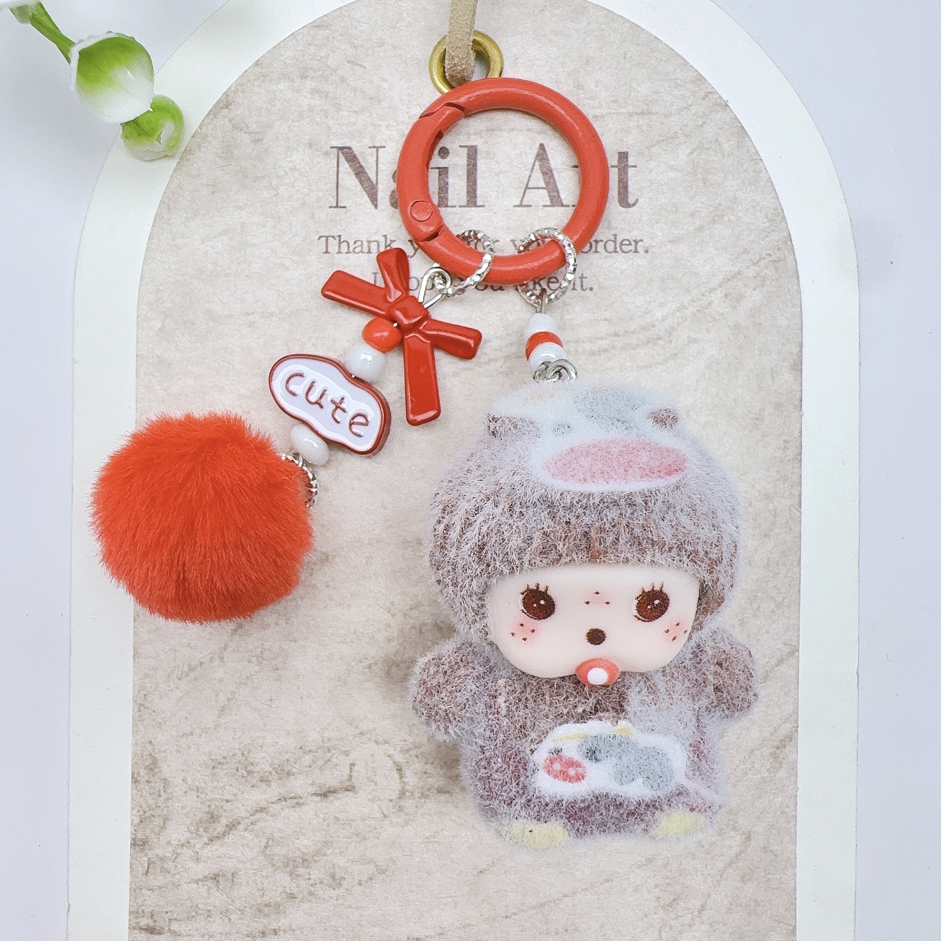 New model Monchhichi Keychain  - đánh giá và giá Car Accessories Xmas