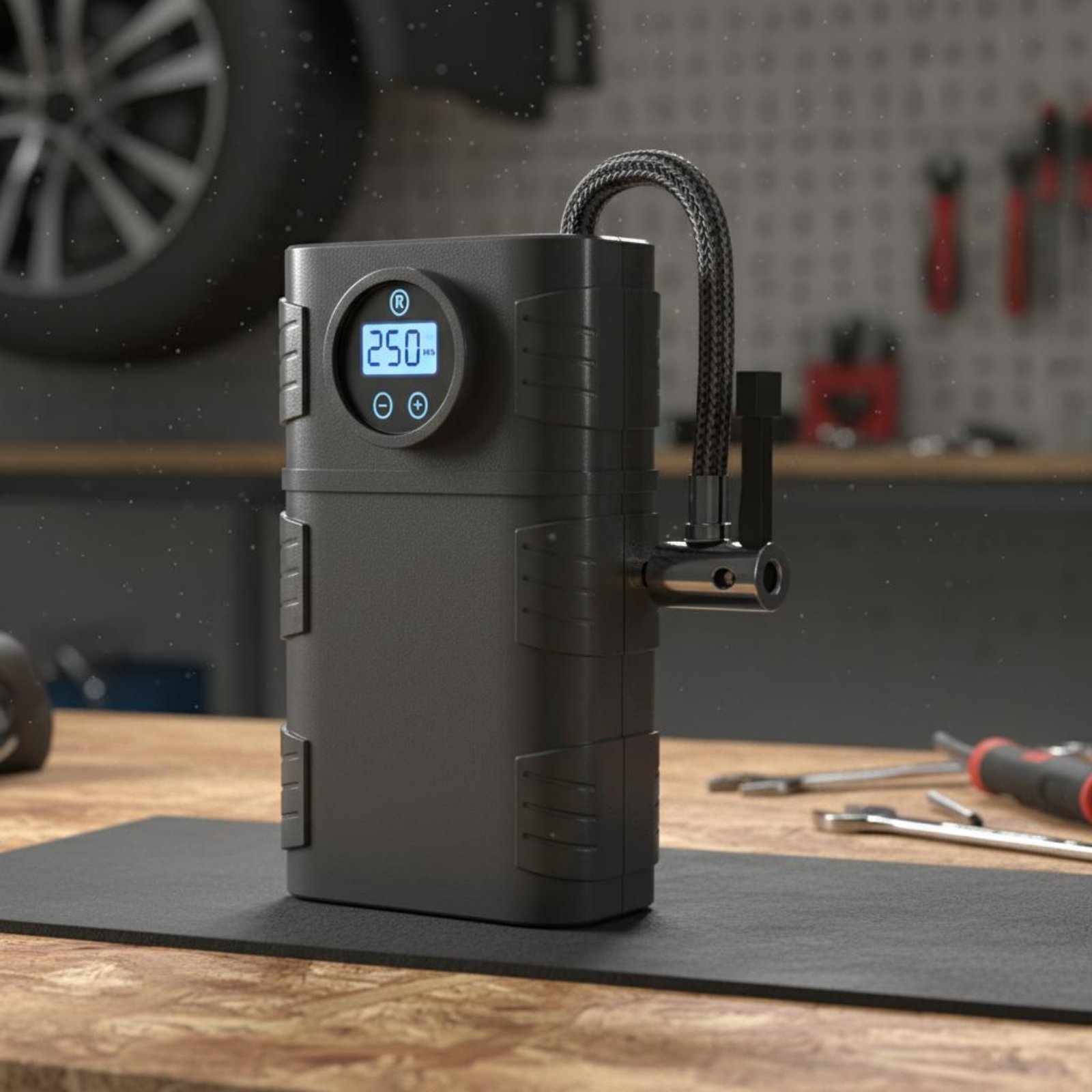 Portable Tire Inflator Cordles - đánh giá và giá Car Portable Tire Inflator
