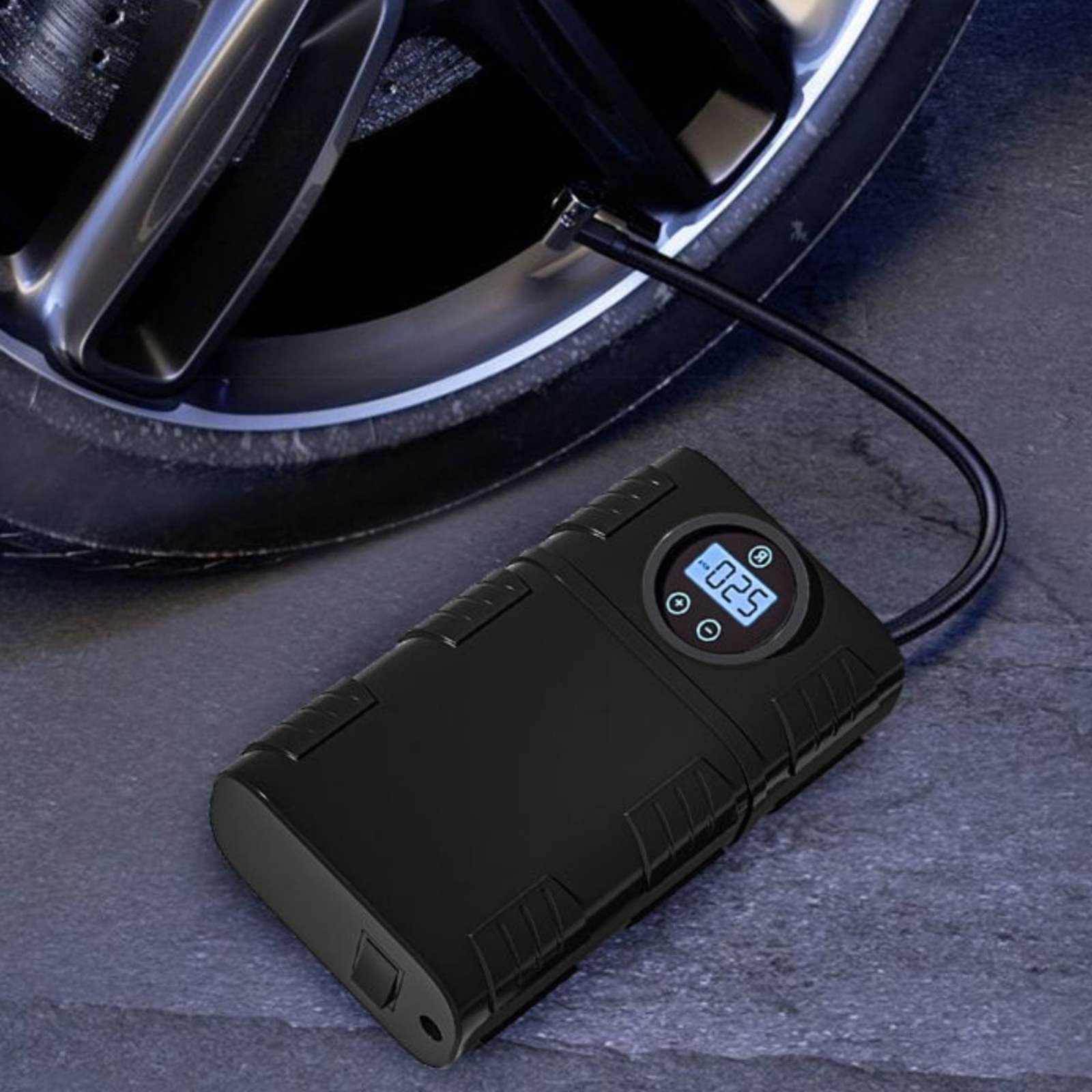 Portable Tire Inflator Cordles - đánh giá và giá Car Portable Tire Inflator