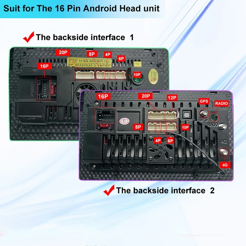 16Pin Car Android Radio Head U - đánh giá và giá Car Accessories Usa