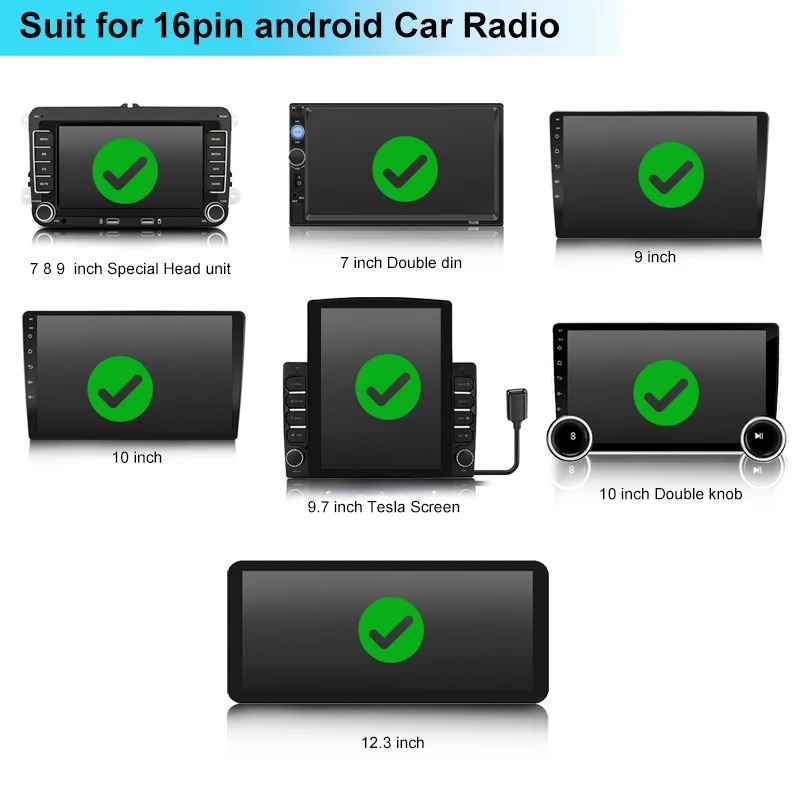 16Pin Car Android Radio Head U - đánh giá và giá Car Accessories Usa