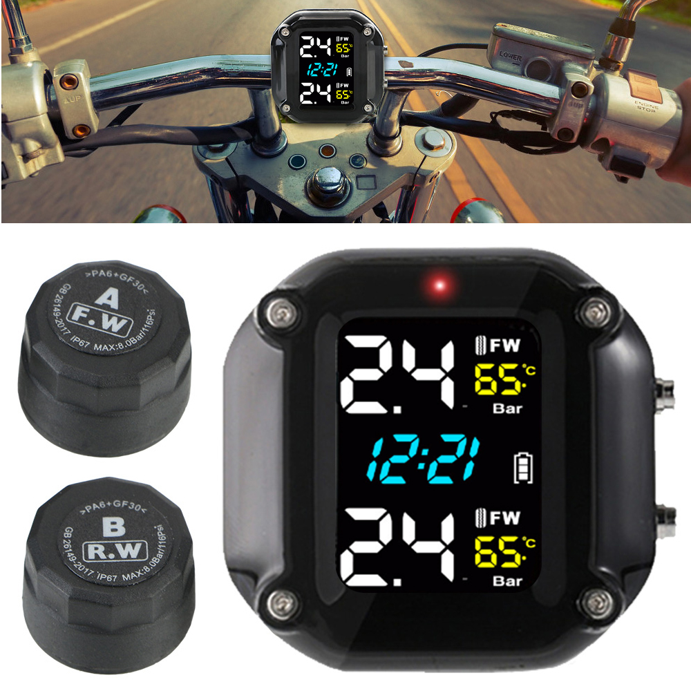 Motorcycle Tire Pressure Senso - đánh giá và giá Tire Pressure Monitor