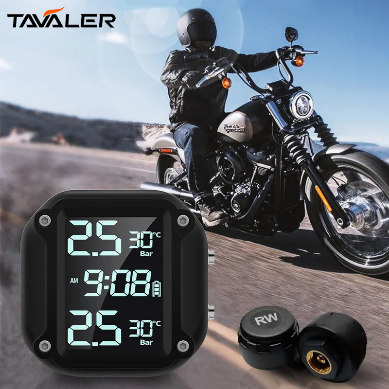 TAVALER M5 Motorcycle Tire Pre - đánh giá và giá Tire Pressure Monitor