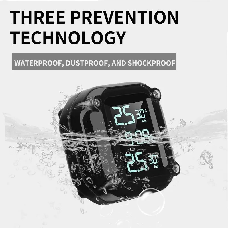 TAVALER M5 Motorcycle Tire Pre - đánh giá và giá Tire Pressure Monitor