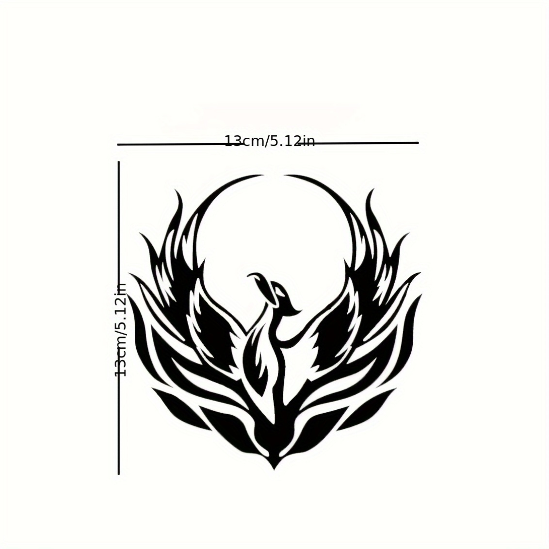 1pc Fire Phoenix motorcycle st - đánh giá và giá Car Accessories Phoenix
