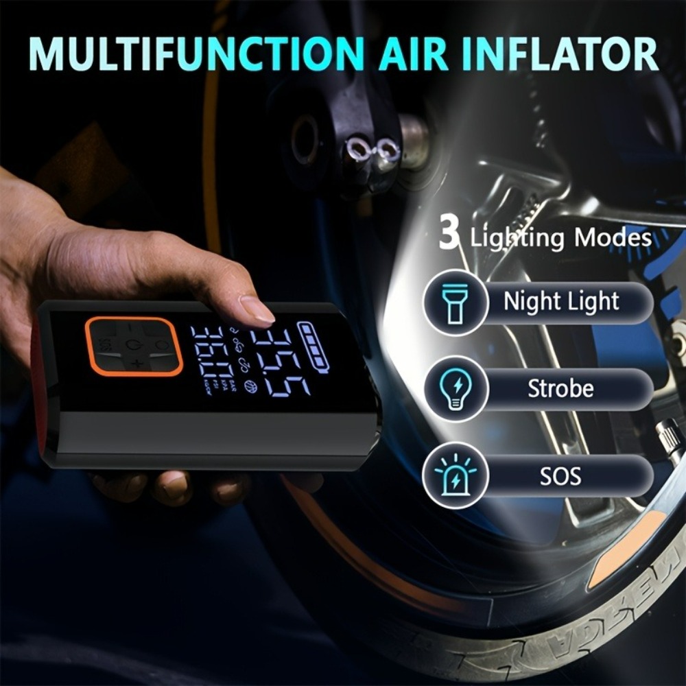 Portable Air Compressor Cordle - đánh giá và giá Car Portable Tire Inflator