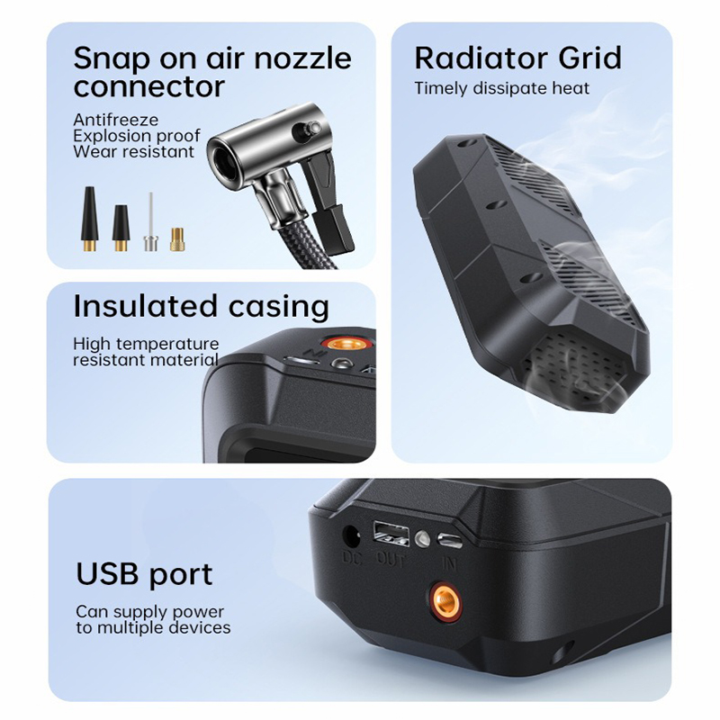 Wireless Car Tire Inflator Car - đánh giá và giá Car Portable Tire Inflator