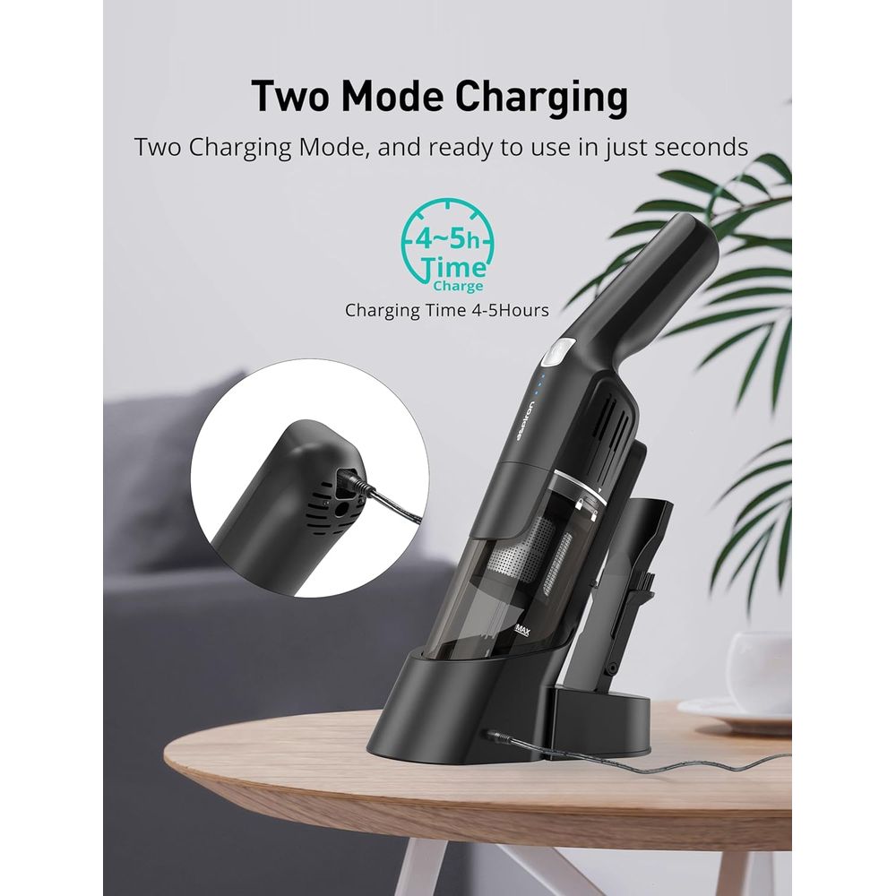2-Speed Portable Rechargeable  - đánh giá và giá Car Vacuum Cleaner