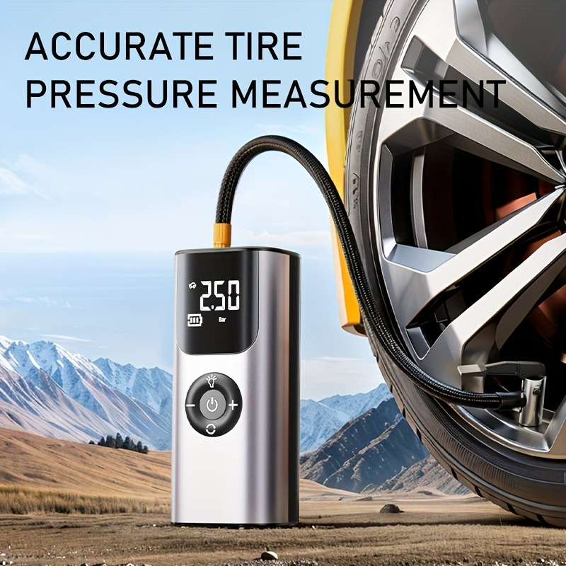 Car Wireless Air Pump Electric - đánh giá và giá Car Portable Tire Inflator