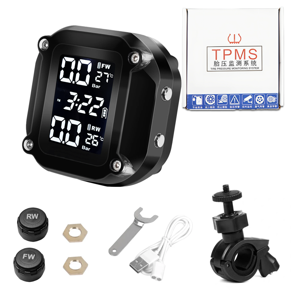 Motorcycle TPMS Motor Tire Pre - đánh giá và giá Tire Pressure Monitor