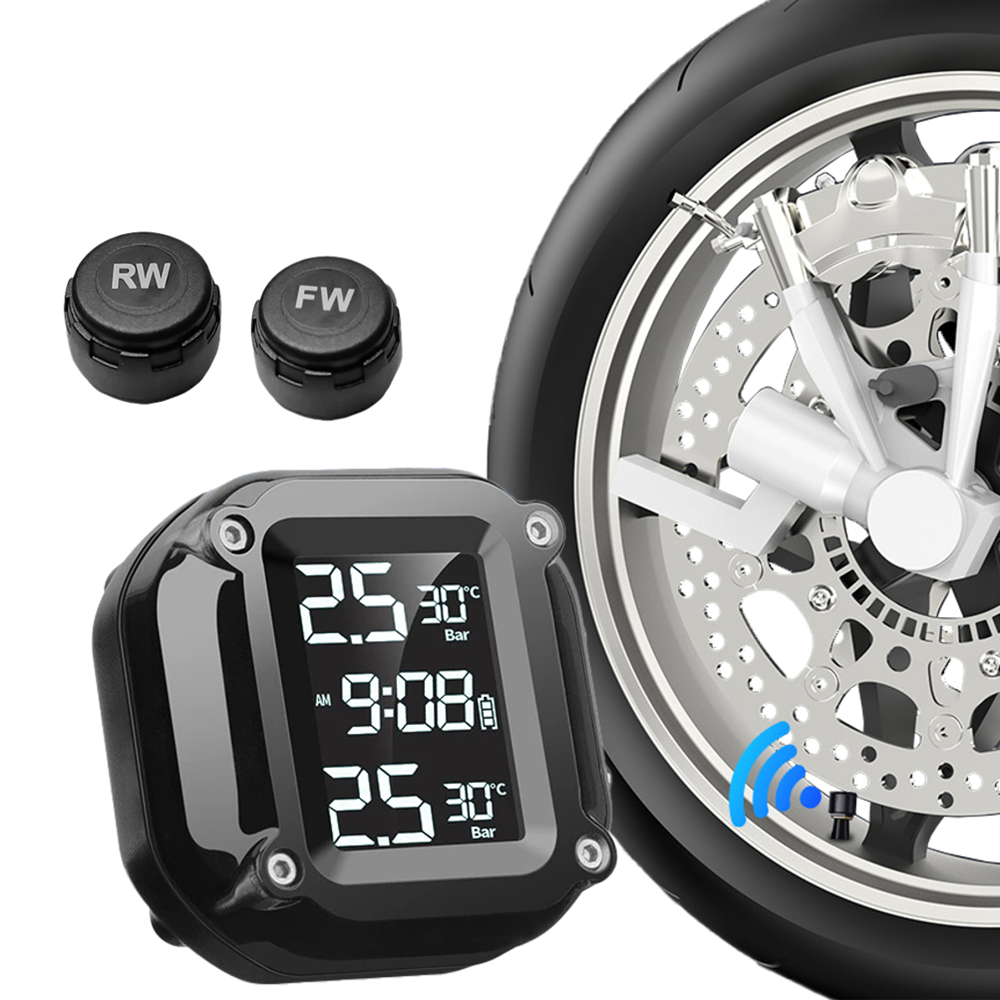 Motorcycle TPMS Motor Tire Pre - đánh giá và giá Tire Pressure Monitor