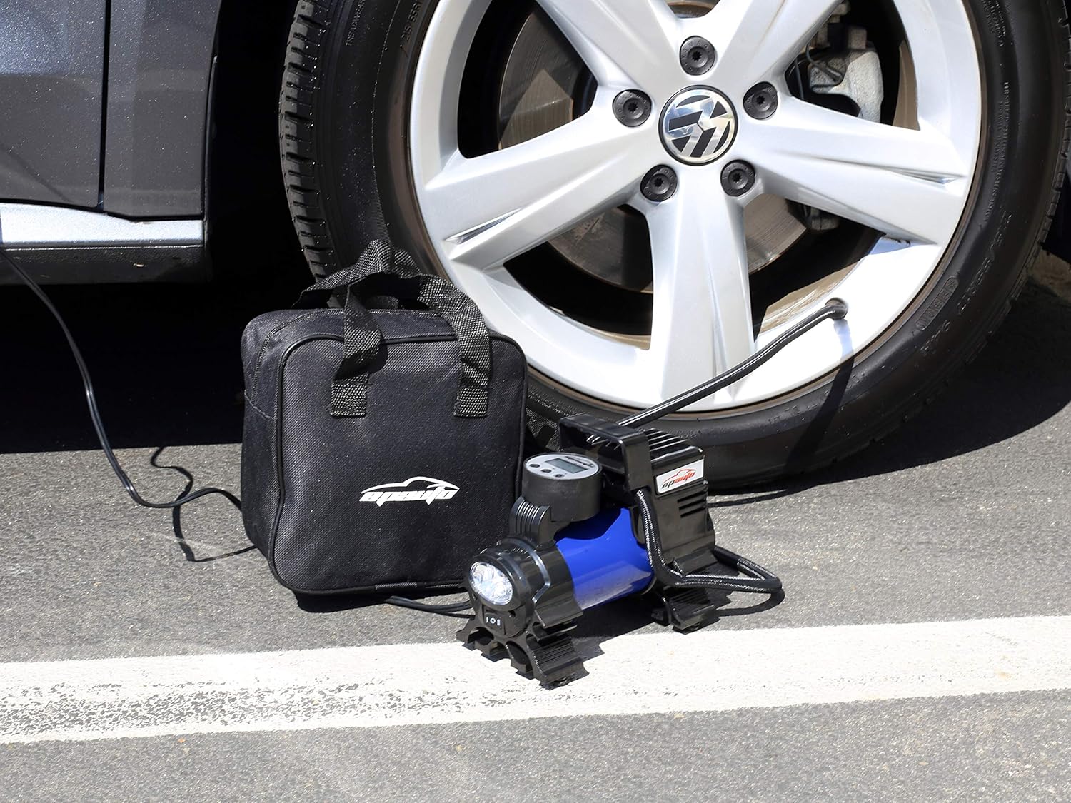12V DC Portable Air Compressor - đánh giá và giá Car Portable Tire Inflator
