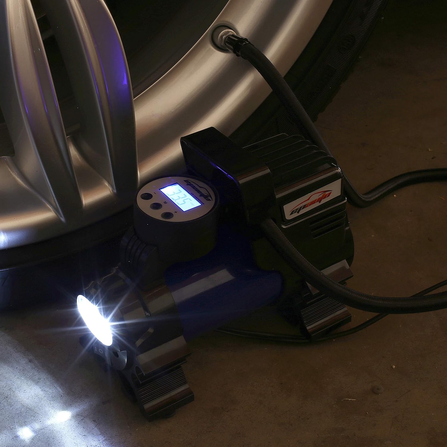 12V DC Portable Air Compressor - đánh giá và giá Car Portable Tire Inflator