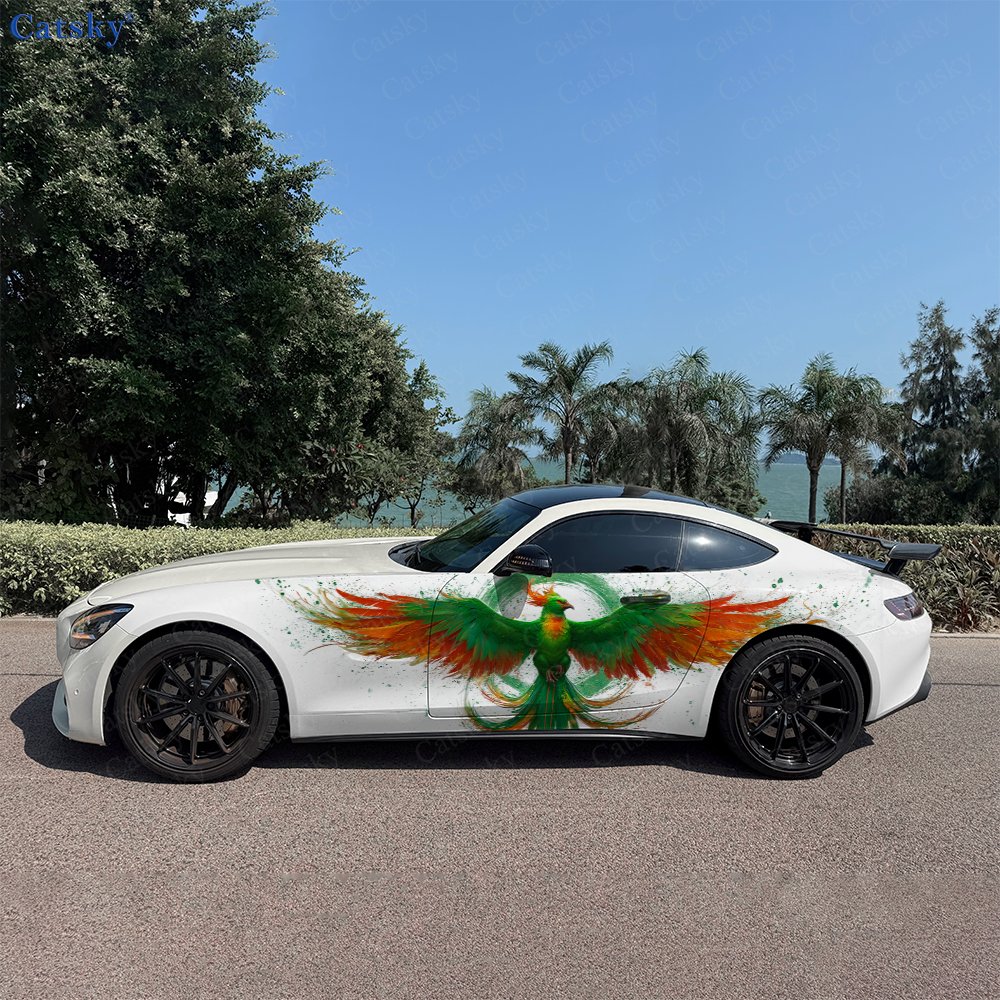 2pcs Green & Orange Feathered  - đánh giá và giá Car Accessories Phoenix