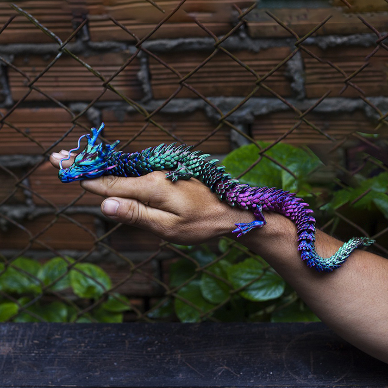 3D Printing Dragon Model Craft - đánh giá và giá Car Accessories Xmas