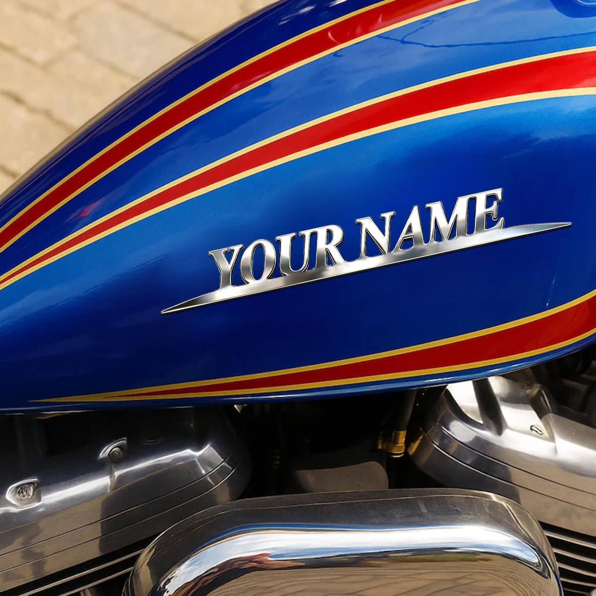 Metal Trendy YOUR NAME Sticker - đánh giá và giá Car Accessories Xmas