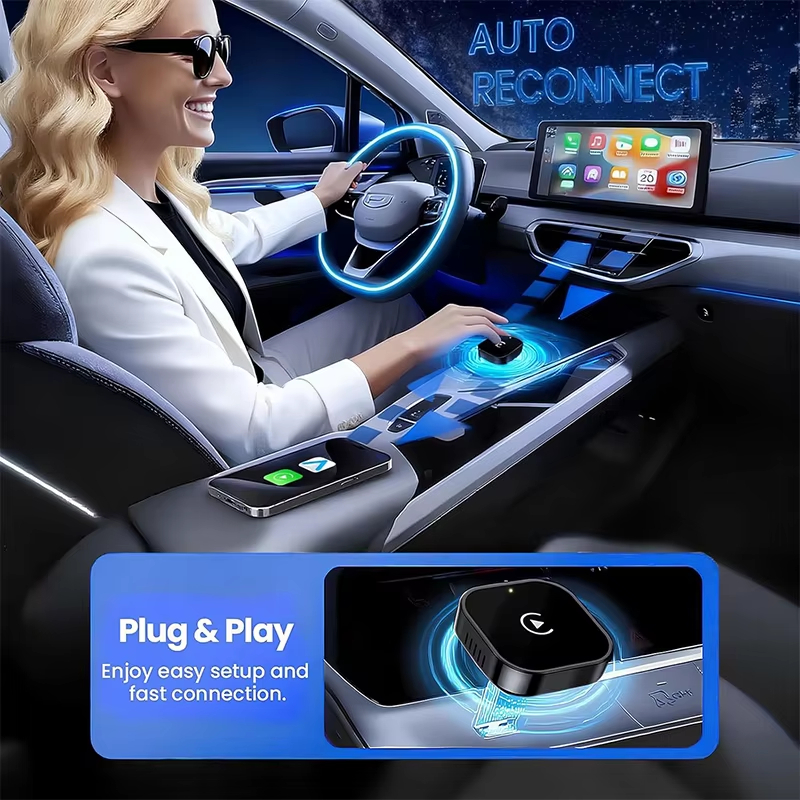 2-in-1 Wireless CarPlay Adapte - đánh giá và giá Car Accessories Usa