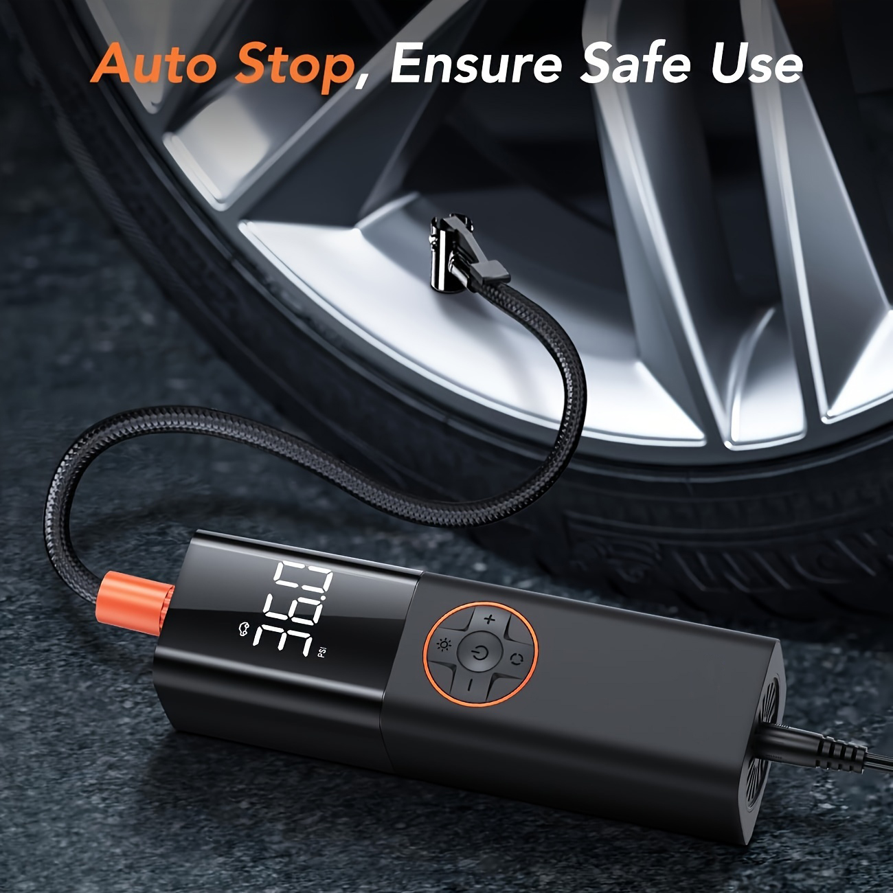 DC12V Corded Car Air Pump Car  - đánh giá và giá Car Portable Tire Inflator