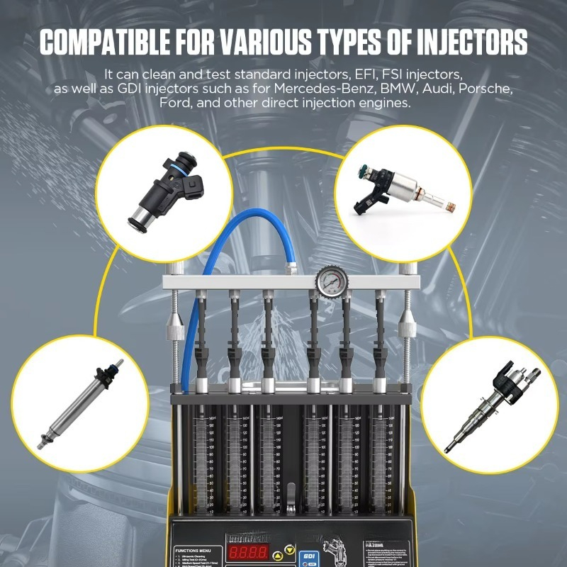 Newest AUTOOL CT400 110V 220V  - đánh giá và giá Fuel Injector Cleaner