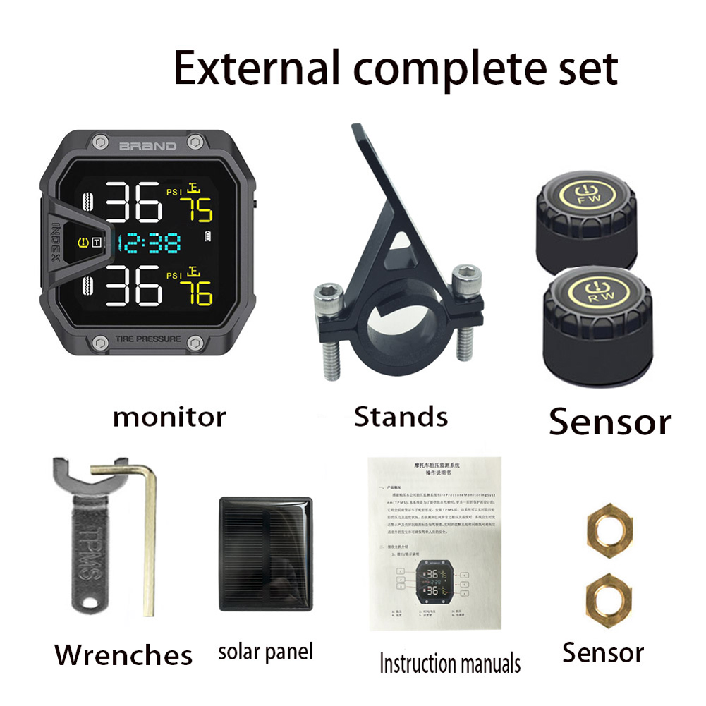 Motorcycle TPMS Real-Time Bike - đánh giá và giá Tire Pressure Monitor