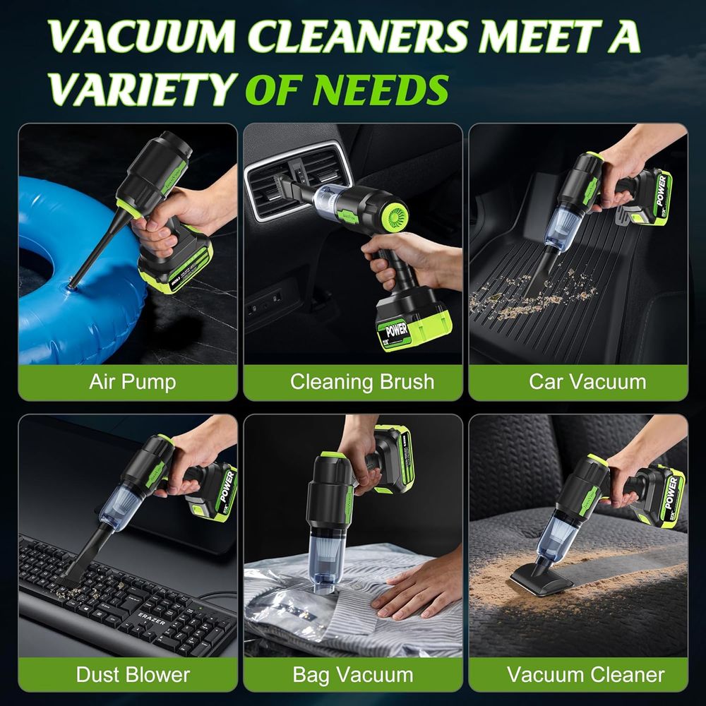 Portable Handheld Vacuum Clean - đánh giá và giá Car Vacuum Cleaner
