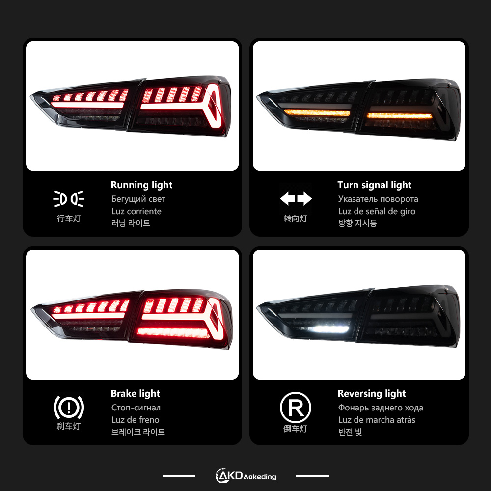 AKD Car Styling Tail Lamp for  - đánh giá và giá Car Accessories Xl6