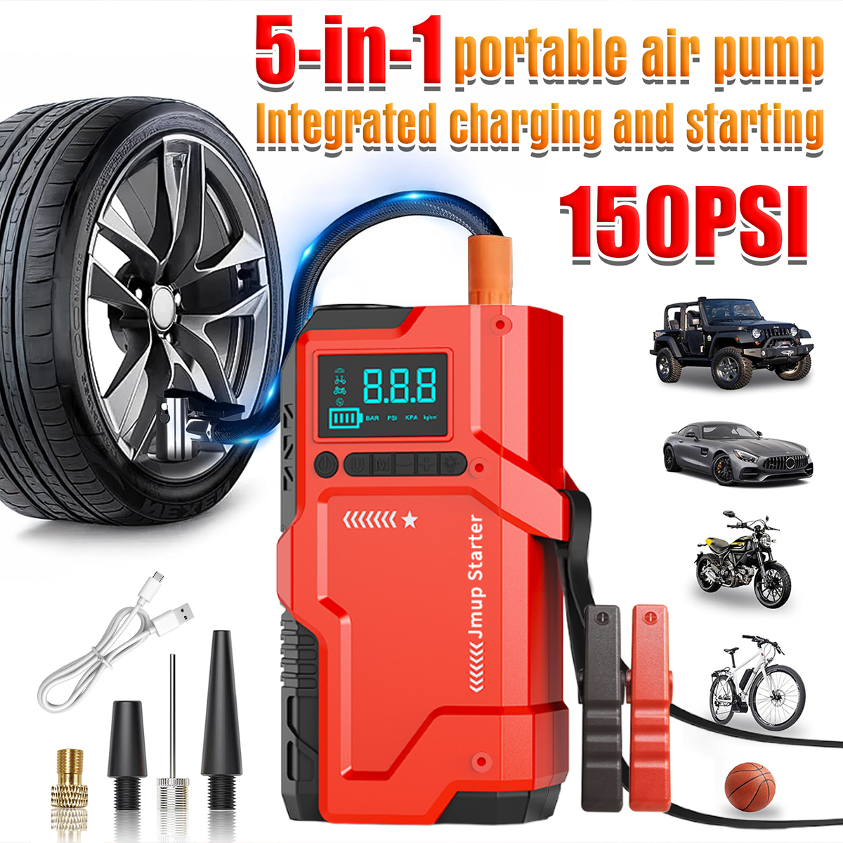 Multifunctional automatic tire - đánh giá và giá Tire Pressure Monitor