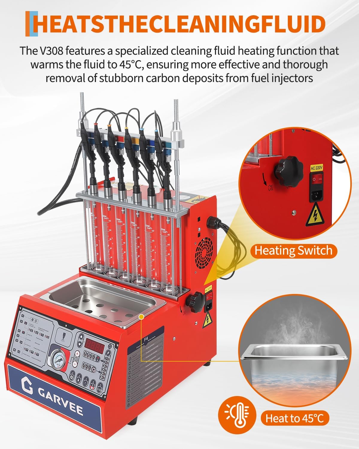 Garvee Ultrasonic GDI Injector - đánh giá và giá Fuel Injector Cleaner