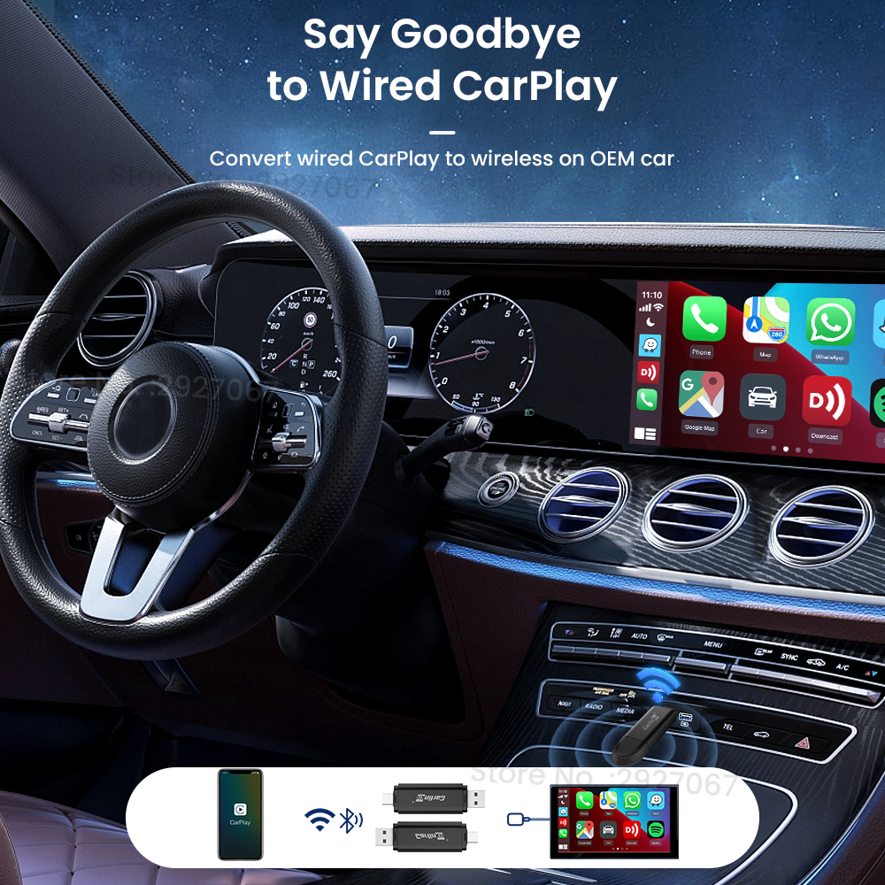 CarlinKit MINI 5.0 Pro Wireles - đánh giá và giá Car Accessories Usa