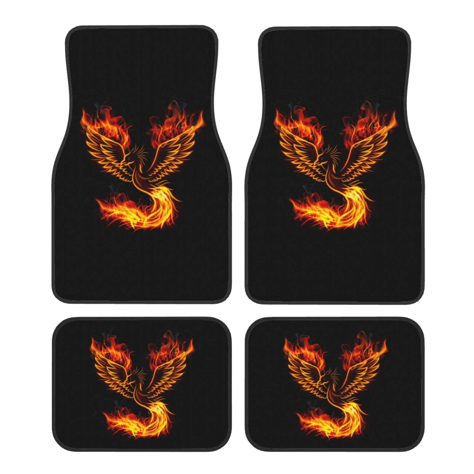 Flame Bird Fire Phoenix Print  - đánh giá và giá Car Accessories Phoenix