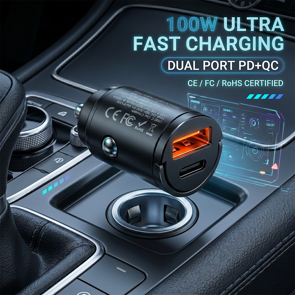 Stealth USB C Car Charger Dual - đánh giá và giá Car Accessories Usa
