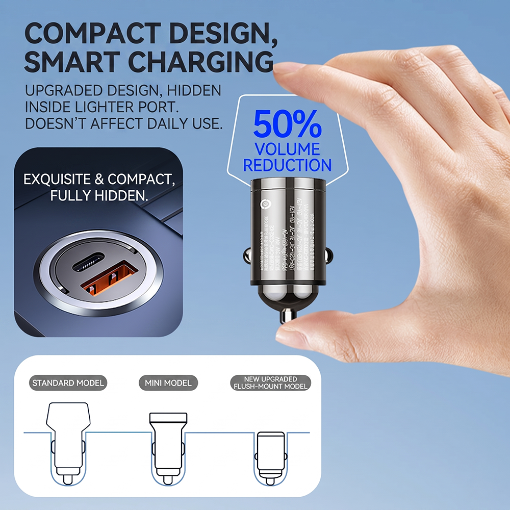 Stealth USB C Car Charger Dual - đánh giá và giá Car Accessories Usa