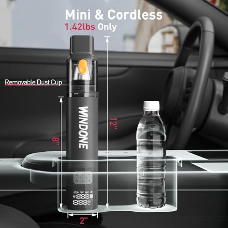 Car Vacuum 12000Pa 2-in-1 Clea - đánh giá và giá Car Vacuum Cleaner