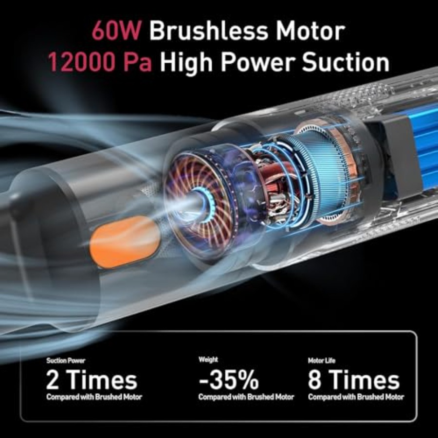 Car Vacuum 12000Pa 2-in-1 Clea - đánh giá và giá Car Vacuum Cleaner