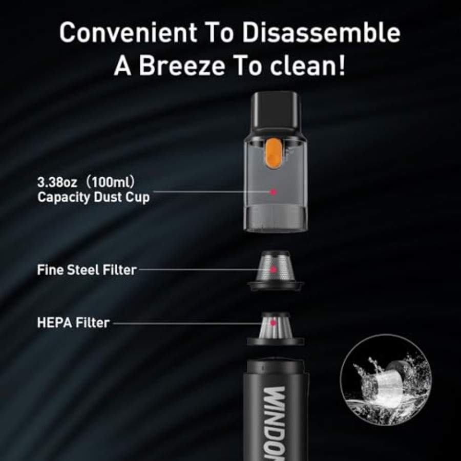 Car Vacuum 12000Pa 2-in-1 Clea - đánh giá và giá Car Vacuum Cleaner