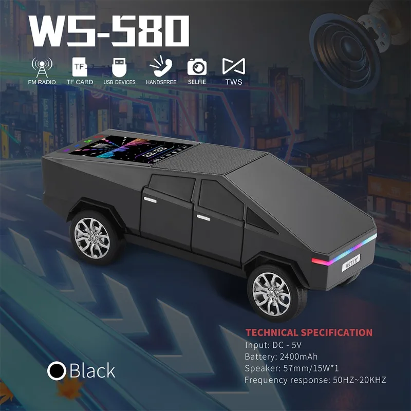 WS-580 Wireless Bluetooth Spea - đánh giá và giá Car Accessories Amazon