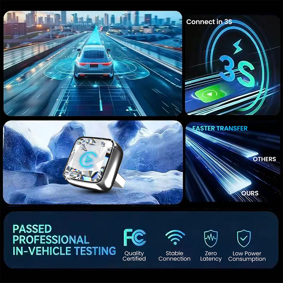 CarRocket Mini 2in1 Wireless A - đánh giá và giá Car Accessories Usa