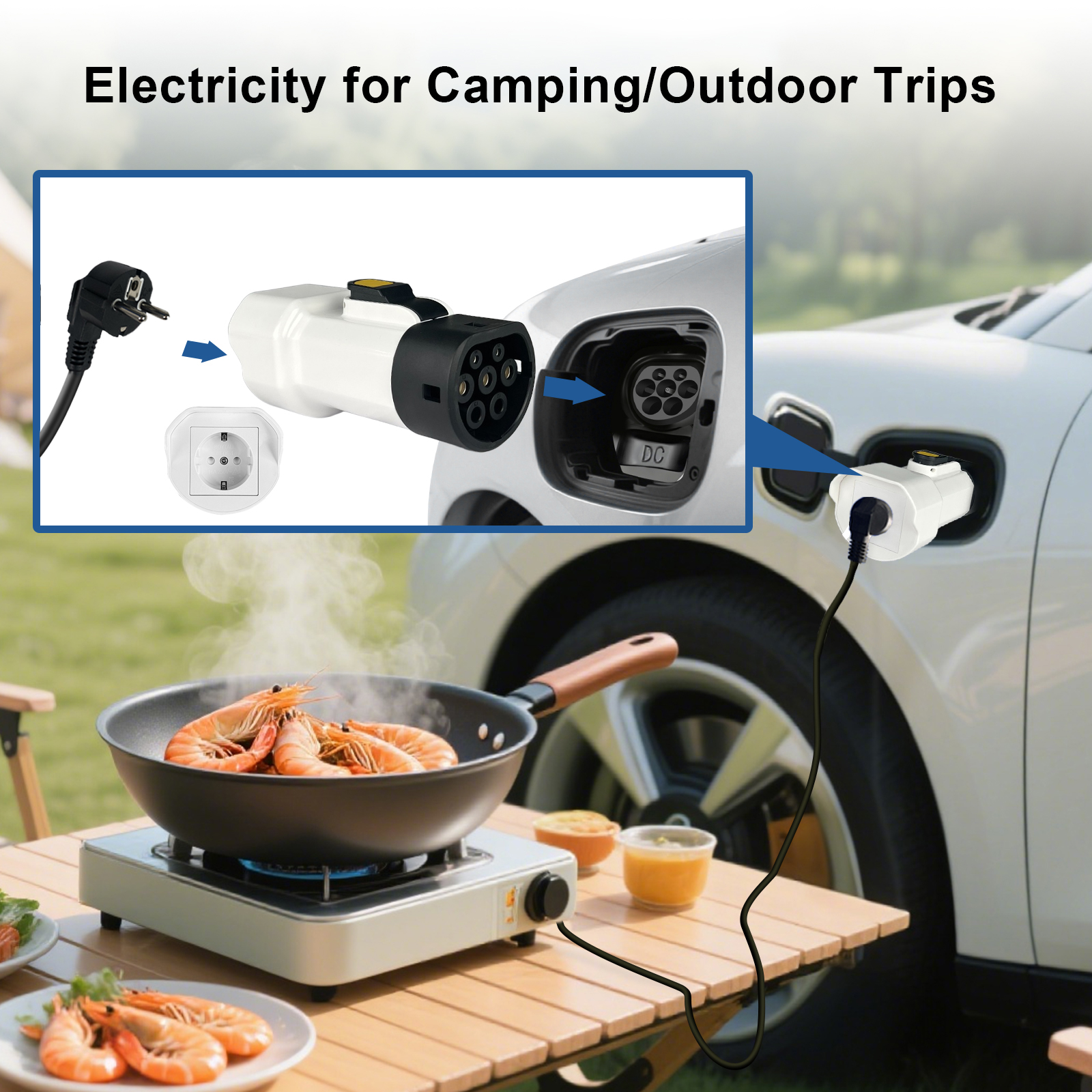EVqiaoyi Type2 V2L Discharger  - đánh giá và giá Car Accessories Usa