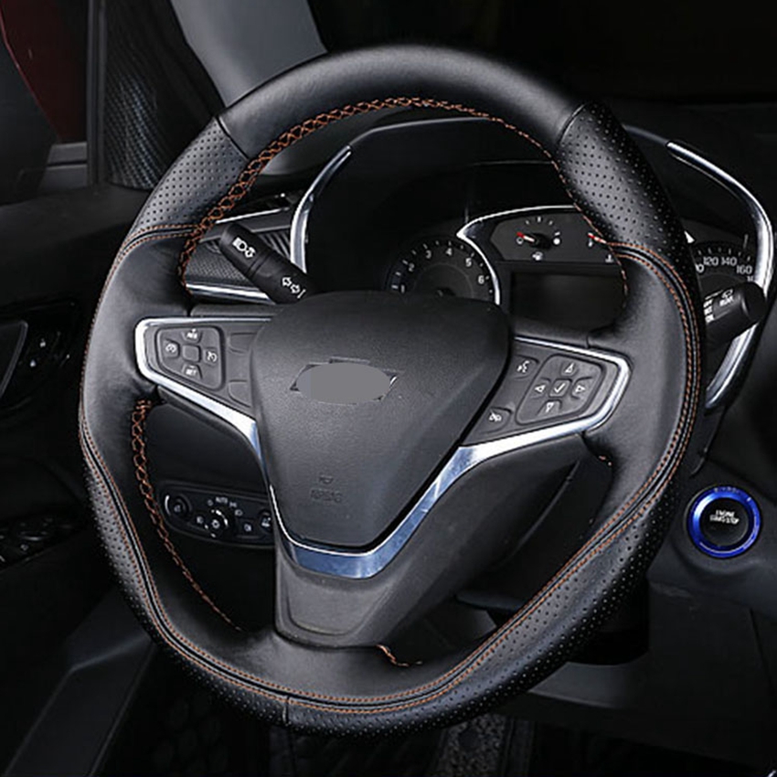 DIY Genuine leather Car Steeri - đánh giá và giá Car Accessories Xl6