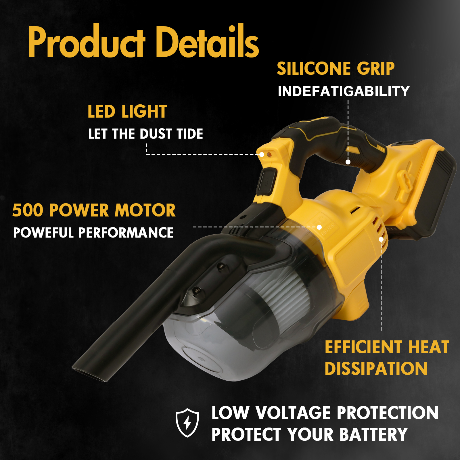5 in 1 Cordless Handheld Vacuu - đánh giá và giá Car Vacuum Cleaner
