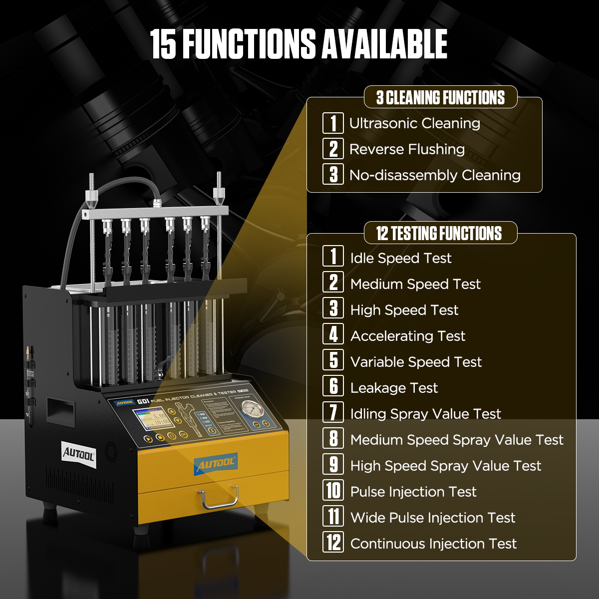 GDI EFI FEI 6-Cylinder 110V-23 - đánh giá và giá Fuel Injector Cleaner