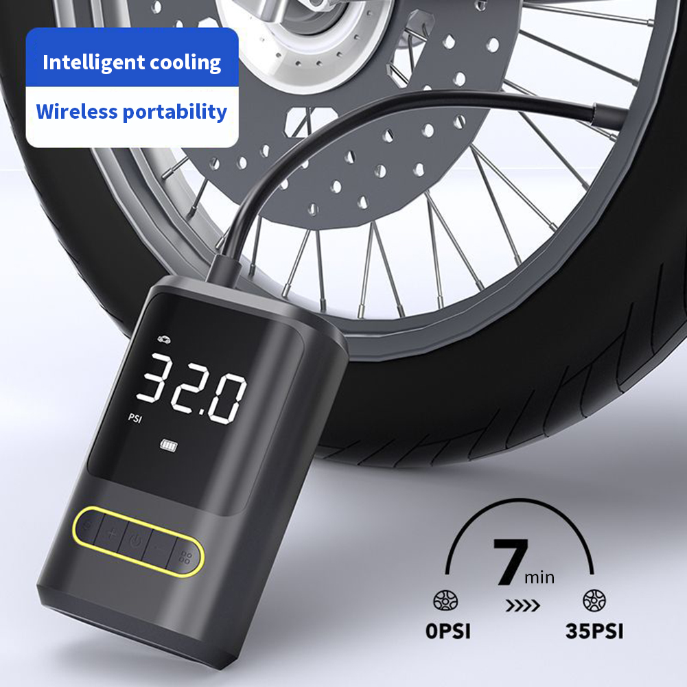 Electric Tire Inflator Inflati - đánh giá và giá Car Portable Tire Inflator