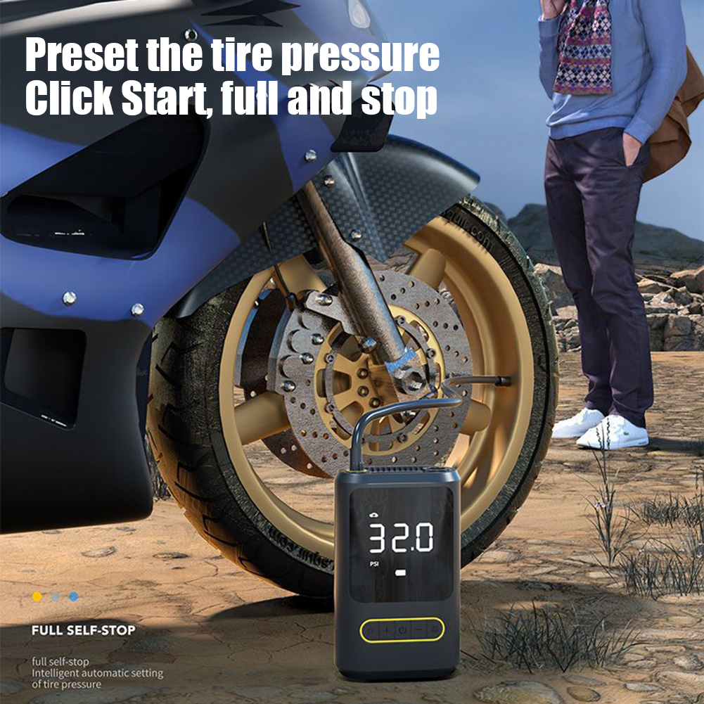Electric Tire Inflator Inflati - đánh giá và giá Car Portable Tire Inflator