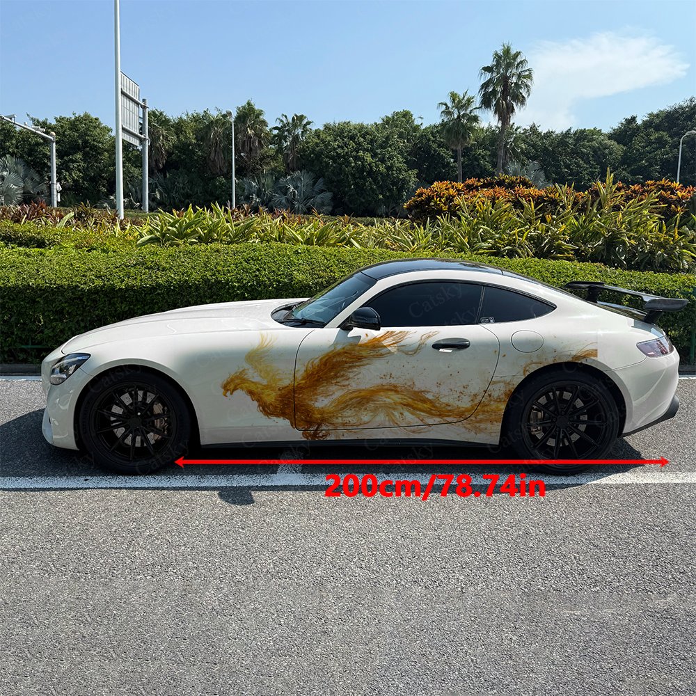 2pcs Flowing Flame Phoenix Car - đánh giá và giá Car Accessories Phoenix
