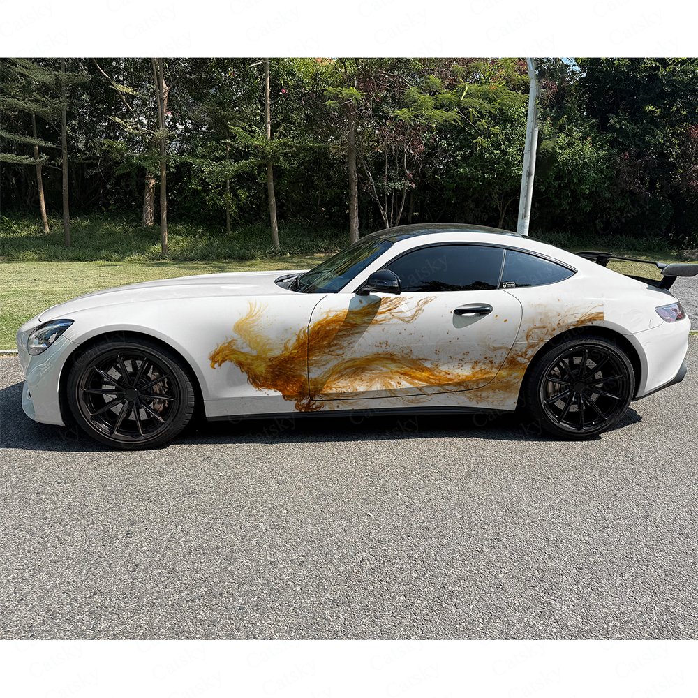 2pcs Flowing Flame Phoenix Car - đánh giá và giá Car Accessories Phoenix